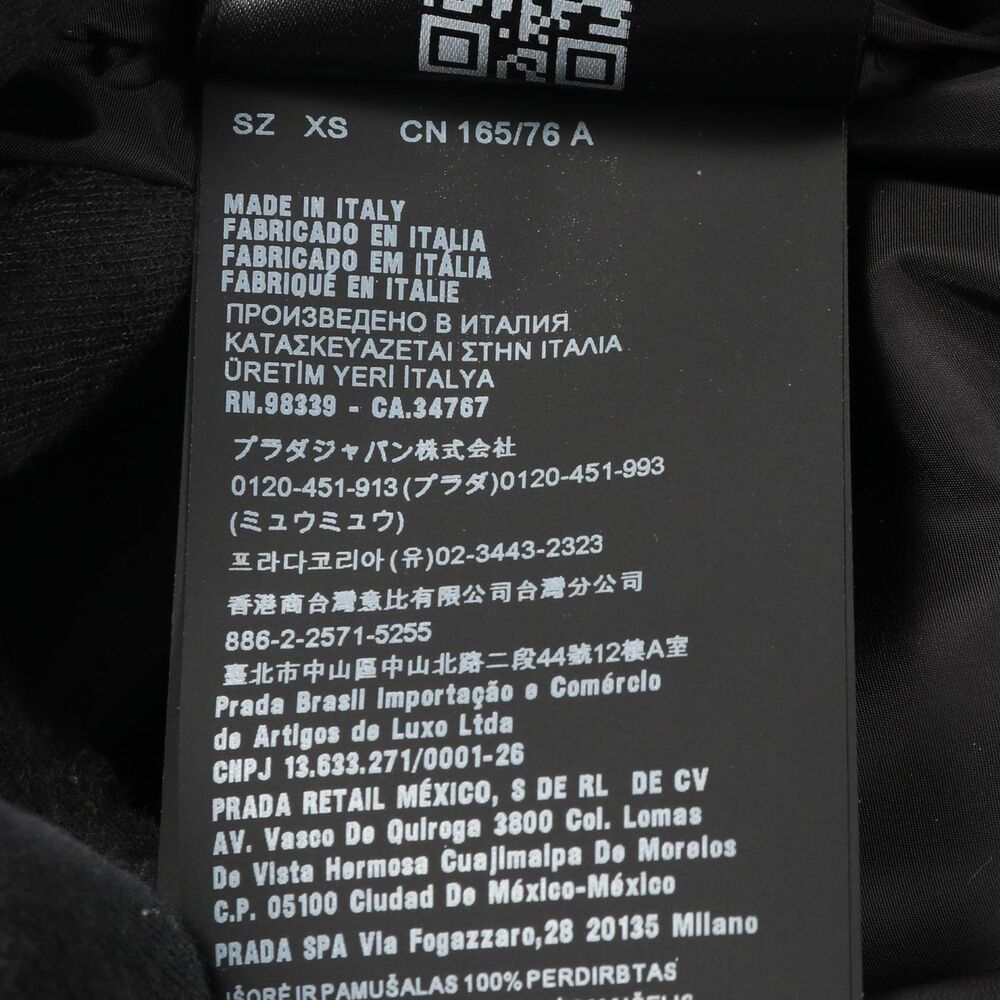 Prada Down Jacket Triangle Logo Nylon Jacket Ladi… - image 4